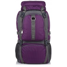 Deals, Discounts & Offers on Accessories - Bag-Age 60 Ltr Purple Rucksack