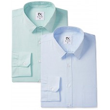 Deals, Discounts & Offers on Men Clothing - Ex by Excalibur Men's Formal Shirt (Pack of 2)