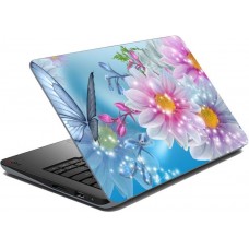 Deals, Discounts & Offers on Laptop Accessories - MeSleep Flower 67-129 Vinyl Laptop Decal 15.6