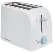 Deals, Discounts & Offers on Kitchen Applainces - Morphy Richards AT-201 2-Slice 650-Watt Pop-Up Toaster (White)
