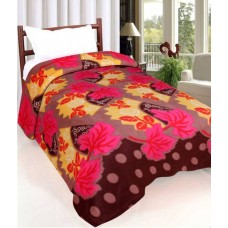 Deals, Discounts & Offers on Home & Kitchen - IWS Printed Single Blanket Multicolor  (1 Blanket)