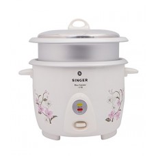 Deals, Discounts & Offers on Home & Kitchen - Singer Rice Cuisine 1.8 L Open Lid Rice Cooker 700 watts with 2 Bowls