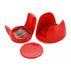 Deals, Discounts & Offers on Home & Kitchen - Amiraj Unbreakable Plastic Tomato Slicer, Red