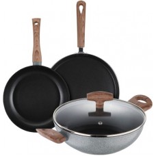 Deals, Discounts & Offers on Cookware - Bergner Alpine Kadhai 1 L(Aluminium, Non-stick, Induction Bottom)