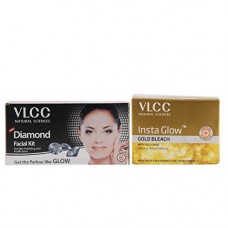 Deals, Discounts & Offers on Personal Care Appliances - VLCC Diamond Facial Kit and Insta Glow Bleach Combo
