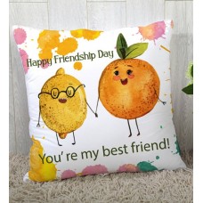 Deals, Discounts & Offers on  - Friendship Day Gift Cushion Cover by StyBuzz