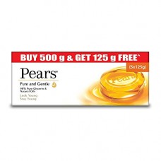 Deals, Discounts & Offers on Personal Care Appliances - Pears Pure and Gentle Bathing Bar, 125g (Buy 4 Get 1 Free)