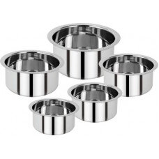 Deals, Discounts & Offers on Cookware - Millerhaus Steel Tope without Lid Pot 1 L(Stainless Steel)