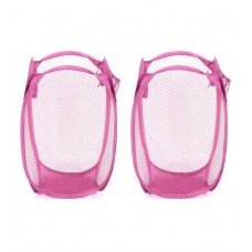Deals, Discounts & Offers on  - Stybuzz Nylon Foldable Laundry Bag - Set Of 2 (Assorted Colour)