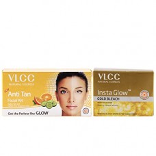 Deals, Discounts & Offers on Personal Care Appliances - VLCC Anti Tan Facial Kit and Insta Glow Bleach Combo