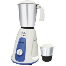 Deals, Discounts & Offers on Personal Care Appliances - Inalsa Polo 2 550 W Mixer Grinder(White, Blue, 2 Jars)