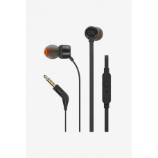 Deals, Discounts & Offers on Electronics - JBL T110 Wired In Ear Headphone with Built-in Mic (Black)