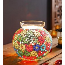 Deals, Discounts & Offers on  - Multicolor Glass Table Lamp by Homesake