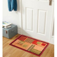 Deals, Discounts & Offers on  - Abstract Nylon 15 x 23 inch Anti Skid Door mat By Status