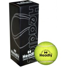Deals, Discounts & Offers on Auto & Sports - Headly Heavy Cricket Tennis Ball(Pack of 3, Yellow)