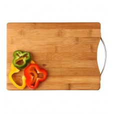 Deals, Discounts & Offers on  - Dynore Bamboo Wood Cutting & Chopping Board with Handle - Best in the Industry