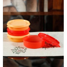 Deals, Discounts & Offers on Kitchen Containers - Tupperware Executive Flat 180 ML Bowl - Pack of 1