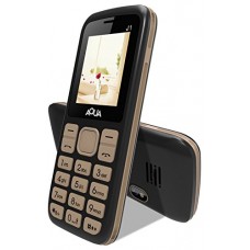 Deals, Discounts & Offers on Mobiles - Aqua J1 (1200 Mah Battery, Dual Sim, Black-Gold)