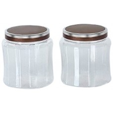Deals, Discounts & Offers on Home & Kitchen - Steelo Skona Container Set, 2 Litres, Set of 2