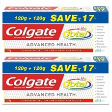 Deals, Discounts & Offers on Personal Care Appliances - Colgate Total Advance Health Toothpaste - 240 g (Pack of 2)