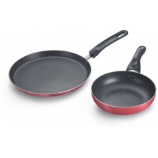 Deals, Discounts & Offers on Cookware - Prestige Omega Festival Pack - Twin Pack Cookware Set at Just Rs. 699