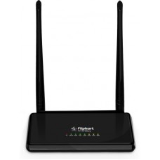 Deals, Discounts & Offers on Computers & Peripherals - Flipkart SmartBuy Power Boost 300Mbps Wireless N Router(Black)