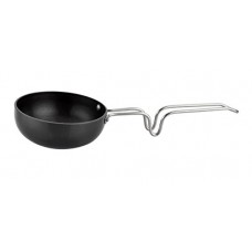 Deals, Discounts & Offers on Home & Kitchen - Tosaa Premium Hard Anodised Tadka Pan, 90mm, Black