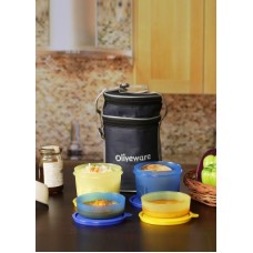 Deals, Discounts & Offers on Storage - Oliveware LB36 4 Containers Lunch Box(1430 ml)