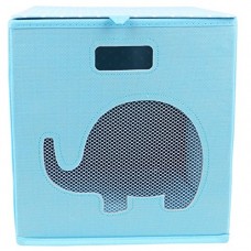 Deals, Discounts & Offers on  - Miamour Elephant Fabric Storage Organizer, Blue