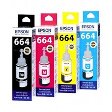 Deals, Discounts & Offers on  - Back Again : Epson Ink Bottles- Set of 4 70Ml Each at just Rs.230 (After Cashback)