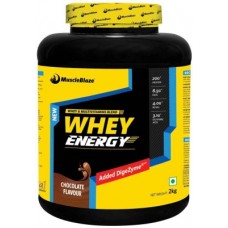 Deals, Discounts & Offers on  - MuscleBlaze Whey Energy with DigeZyme Whey Protein(2 kg, Chocolate)