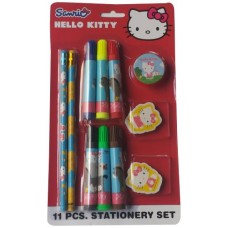 Deals, Discounts & Offers on  - Hello Kitty Stationery Set, Multi Color (11 Pieces)