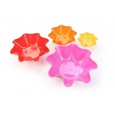 Deals, Discounts & Offers on Home & Kitchen - Nayasa Floret 4 Piece Plastic Bowl Set, Multicolour (SKU-111)