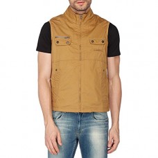 Deals, Discounts & Offers on  - Life by Shoppers Stop Zip Through Neck Solid Jacket