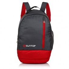 Deals, Discounts & Offers on  - Suntop 20 Ltr Grey & Red Trekking Backpack