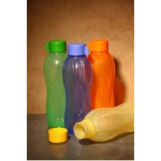 Deals, Discounts & Offers on Storage - Tupperware Aqua Safe 1000 ml Bottle(Pack of 4, Orange, Green, Yellow, Purple)