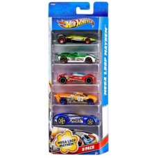 Deals, Discounts & Offers on Toys & Games - Hot Wheels Five-Car Assortment Pack(Multi Color)