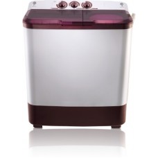 Deals, Discounts & Offers on Home Appliances - MarQ by Flipkart 6.5 kg Semi Automatic Top Load Washing Machine Maroon, White(MQSA65)
