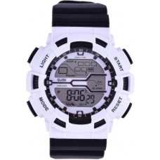 Deals, Discounts & Offers on Watches & Wallets - Skmei DUSK 101 White Black Digital Sports Watch - For Men