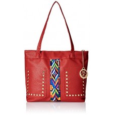 Deals, Discounts & Offers on Watches & Handbag - Ladida Ladida Collection Women's Tote Bag with Pouch (Red) (2017-48 RED)
