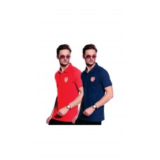 Deals, Discounts & Offers on Men Clothing - KXIP- Set Of 2 Cotton Polo