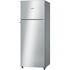 Deals, Discounts & Offers on Home Appliances - Bosch 350 L Frost Free Double Door 2 Star Refrigerator(Silver, KDN43VS20I)