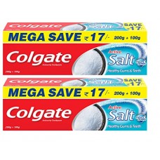 Deals, Discounts & Offers on Personal Care Appliances -  Colgate Active Salt Toothpaste Natural Saver Pack - 300 g (Pack of 2)
