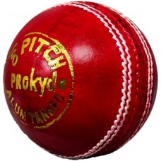 Deals, Discounts & Offers on Auto & Sports - Prokyde Pitch Cricket Leather Ball(Pack of 1, Red)