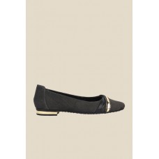 Deals, Discounts & Offers on Women - La Briza Black Ballerina Shoes
