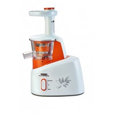 Deals, Discounts & Offers on Home & Kitchen - [Rs. 900 Back] Usha Nutripress (361S) 200-Watt Cold Press Slow Juicer (White/Orange)