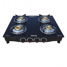 Deals, Discounts & Offers on Home & Kitchen - [Rs. 150 Back] Inalsa Dazzle 4 Burner Cooktop, Black