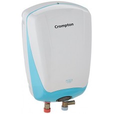 Deals, Discounts & Offers on Home & Kitchen - [Rs. 130 Back] Crompton Aqua Plus IWHAQUAPLUS (3KW) 3-Liter Vertical Instant Water Heater (Blue/White)