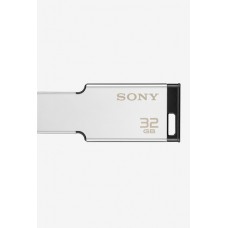 Deals, Discounts & Offers on Electronics - Sony USM32MX 32 GB USB 2.0 Metal Pen Drive (Silver)