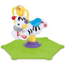 Deals, Discounts & Offers on Baby Care - Fisher-Price Bounce and Spin Zebra(Multicolor)